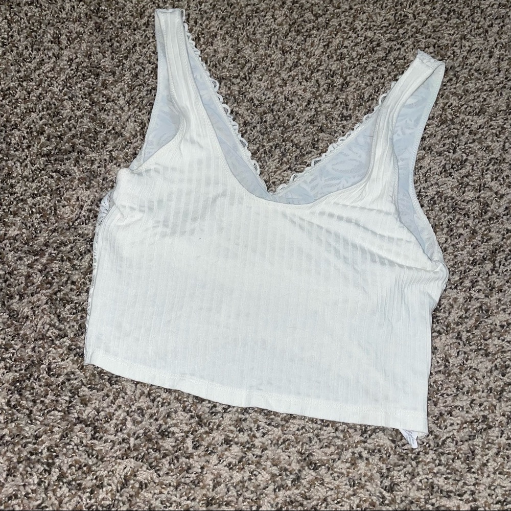 Lace tank top